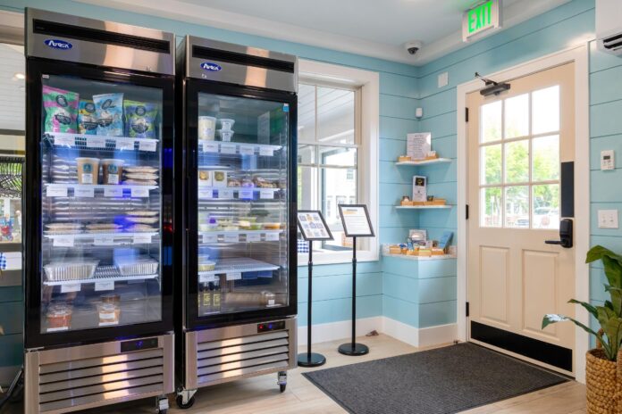 the hive's grab-and-go refrigerators