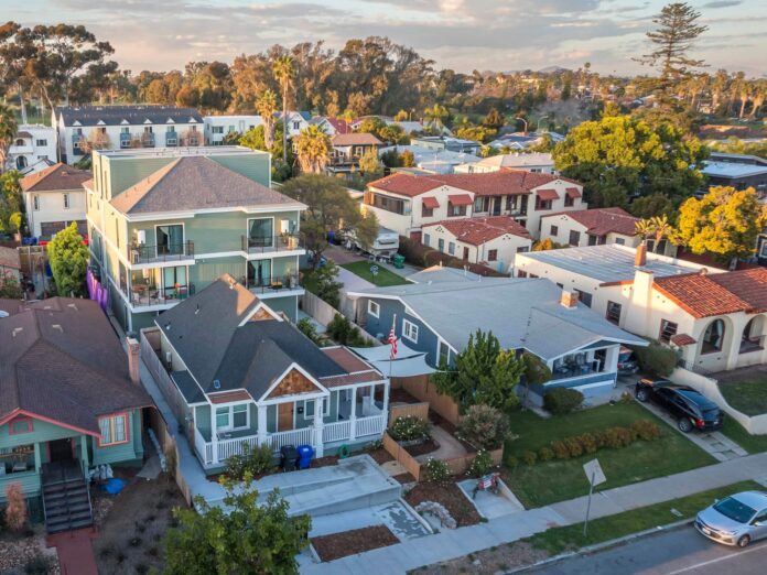 a house with a six-unit AUD in their backyard