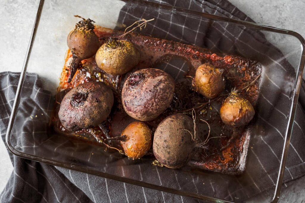 roasted beets