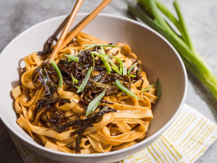 Charred Scallion-Oil Noodles